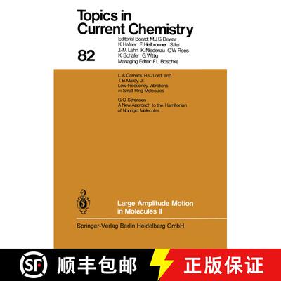 【3-4周达】Large Amplitude Motion in Molecules II (Softcover reprint of the original 1st ed. 1979) [9783662154229]