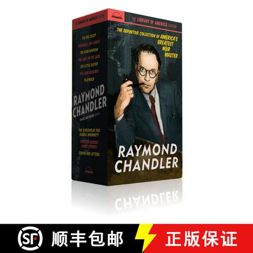 【3-4周达】Raymond Chandler: The Library of America Edition Set [9781598533194]