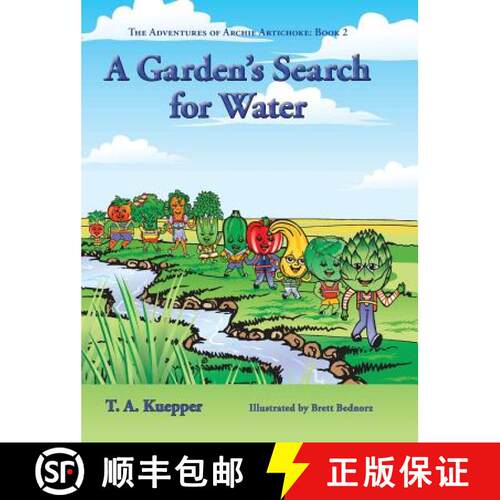 【3-4周达】精装 A Garden's Search for Water [9780997732726]