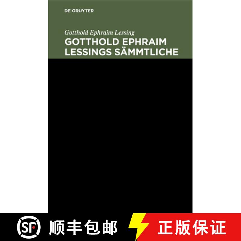 【3-4周达】Gotthold Ephraim Lessing: Gotthold Ephraim Lessings Sämmtliche Schriften. Band 8 [9783111045207]