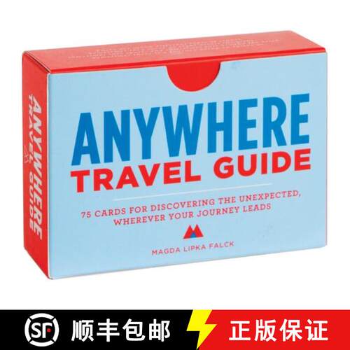 【3-4周达】Anywhere Travel Guide: 75 Cards for Discovering the Unexpected, Wherever Your Journey Lead... [9781452119045]