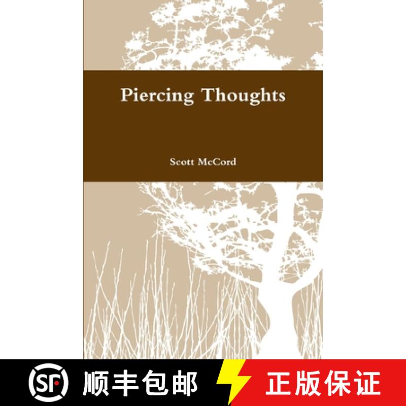 【2-3周达】Piercing Thoughts [9780359355976]