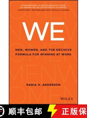 【3-4周达】We: Men, Women, And The Decisive Formula For Winning At Work [Wiley经管] [9781119524694]