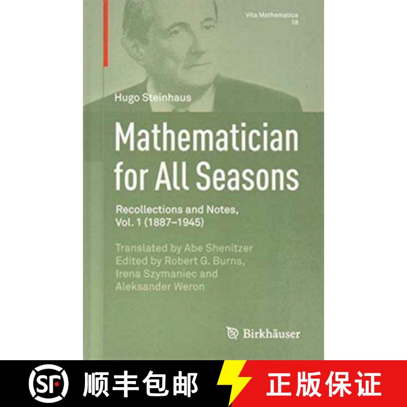 【3-4周达】Mathematician for All Seasons [9783319286136]