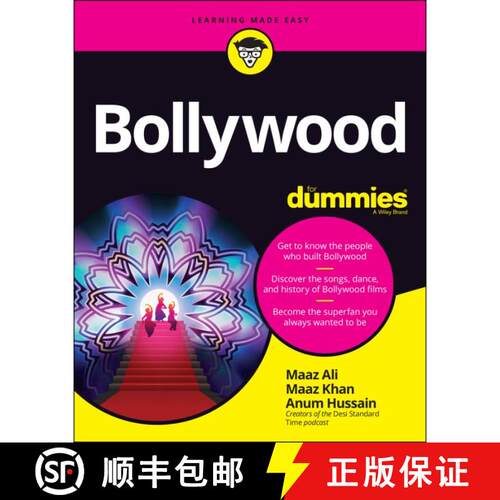 【3-4周达】Bollywood For Dummies [9781119780670]