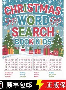 【3-4周达】Christmas Word Search for Kids : Large Print Word Search Book for Kids, Children Word Sear... [9783441515906]