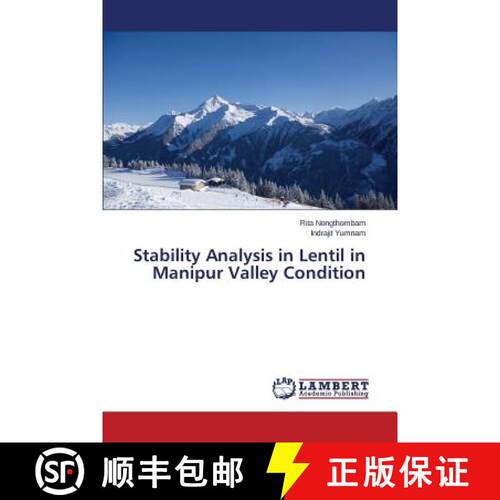 预订 Stability Analysis in Lentil in Manipur Valley Condition [9783659370793]