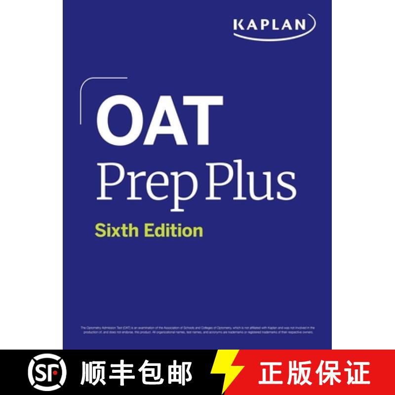 【3-4周达】OAT Prep Plus, Sixth Edition (2025): Includes 16 Pages of Full Color Study Sheets + Online... [9781506290096] - 封面