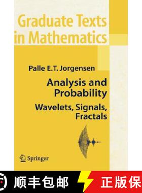 【3-4周达】Analysis and Probability : Wavelets, Signals, Fractals [9780387295190]