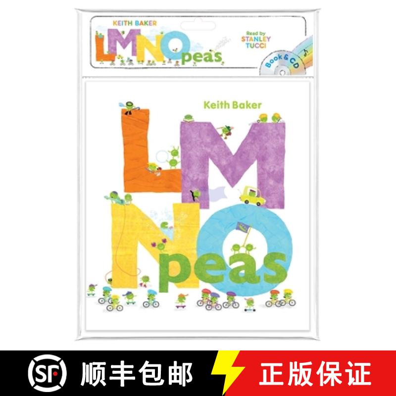 【3-4周达】Lmno Peas: Book and CD [With Audio CD] [9781534418448]