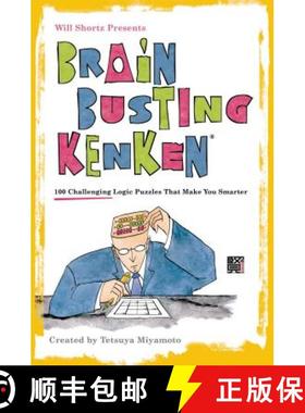 【3-4周达】Brain-Busting Kenken: 100 Challenging Logic Puzzles That Make You Smarter [9780312681432]