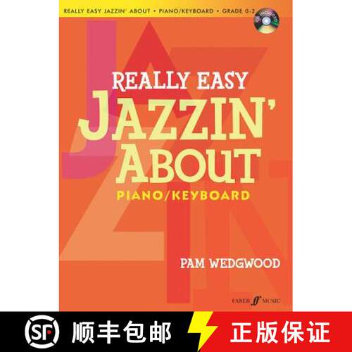 【3-4周达】Really Easy Jazzin' about for Piano / Keyboard: Book & CD [With CD (Audio)] [9780571534036]