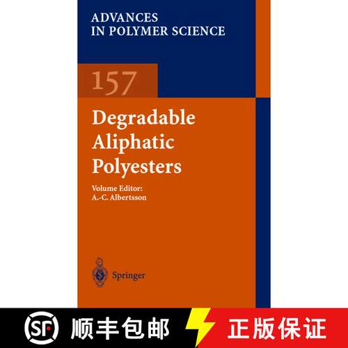 【3-4周达】精装 Degradable Aliphatic Polyesters [9783540422495]