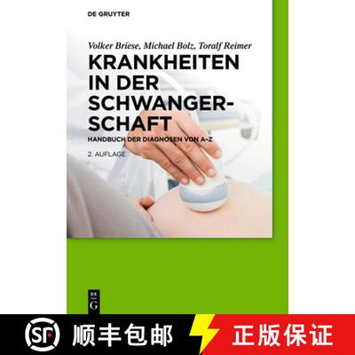 【3-4周达】精装 Krankheiten in der Schwangerschaft – Handbuch der Diagnosen von A–Z [9783110313024]
