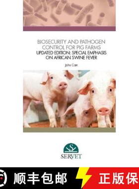 【3-4周达】Biosecurity and Pathogen Control for Pig Farms - Updated Edition: Special Emphasis on Afri... [9788418339257]