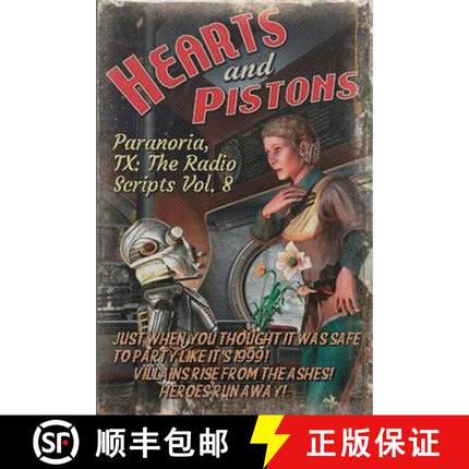 【3-4周达】Paranoria, TX - The Radio Scripts Vol. 8 [9781387038244]