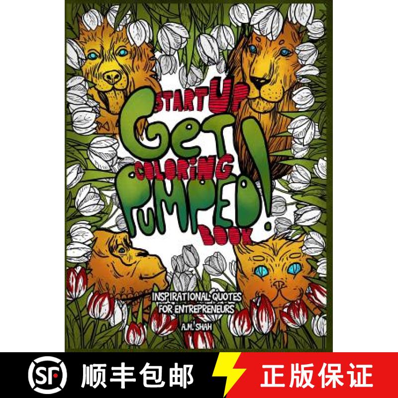 【3-4周达】Start Up Coloring Book Get Pumped: Inspirational Quotes for Entrepreneurs [9781947855229]