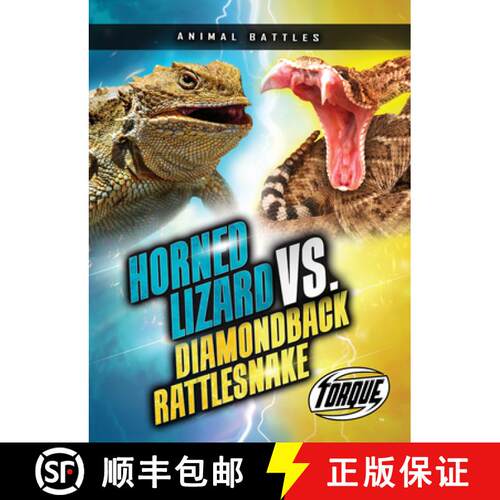 【3-4周达】精装 Horned Lizard vs. Diamondback Rattlesnake [9798893045178]