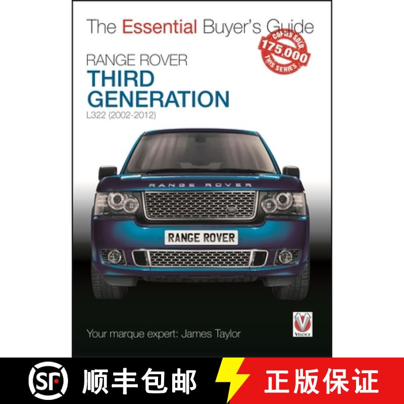 【2-3周达】Range Rover: Third Generation L322 (2002-2012) [9781787115019]
