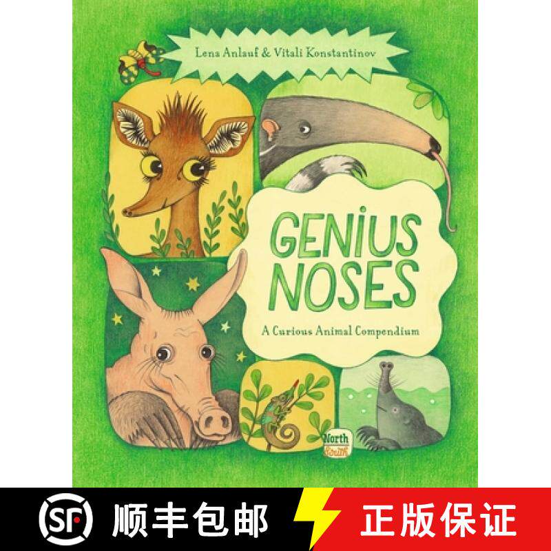 【3-4周达】Genius Noses: A Curious Animal Compendium [9780735845350]