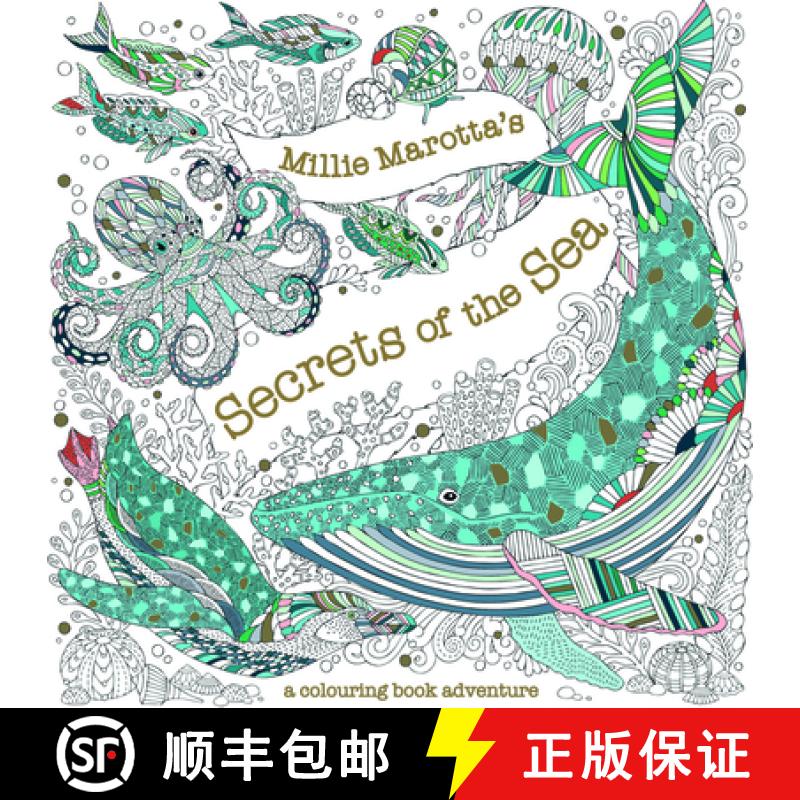 【4周达】Millie Marotta's Secrets of the Sea [9781849947107]