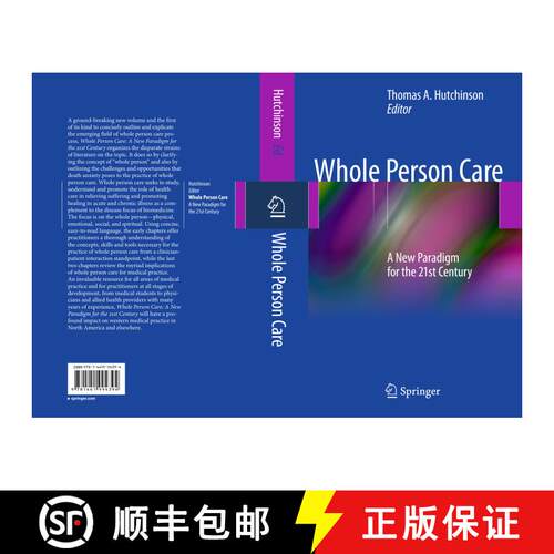 【3-4周达】精装 Whole Person Care : A New Paradigm for the 21st Century [9781441994394]