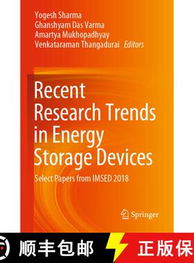 【3-4周达】Recent Research Trends in Energy Storage Devices : Select Papers from IMSED 2018 [9789811563966]