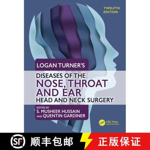 Neck Head 12th the Throat Ear Diseases 9781138366206 Edition Logan 4周达 and Turner Surgery Nose