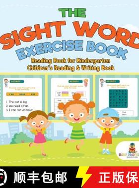 【3-4周达】The Sight Word Exercise Book - Reading Book for Kindergarten | Children's Reading & Writin... [9781541928626]