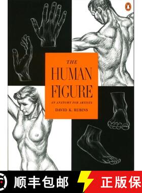 【3-4周达】The Human Figure: An Anatomy for Artists [9780140042436]