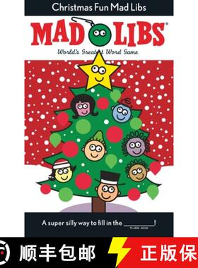【3-4周达】Christmas Fun Mad Libs: Deluxe Stocking Stuffer Edition [9780515157093]