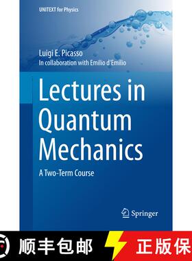 【3-4周达】Lectures in Quantum Mechanics : A Two-Term Course (1st ed. 2016) (1st ed. 2016) (1st ed. 2... [9783319226316]