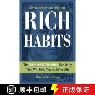 现货 富有的习惯 Rich Habits : The Routines Millionaires Use Daily That Will Help You Build Wealth [9781642011746]