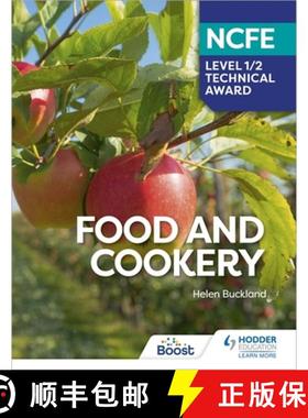 【3-4周达】NCFE Level 1/2 Technical Award in Food and Cookery [9781398376236]