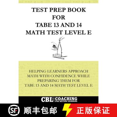 【3-4周达】Test Prep Book  for TABE 13 and 14 Math Test Level E [9798349240935]