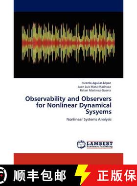 预订 Observability and Observers for Nonlinear Dynamical Sysyems [9783845431710]