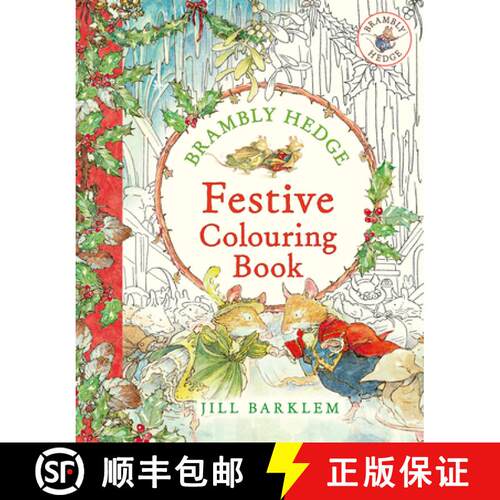 Brambly Hedge: Festive Colouring Book [9780008541460]