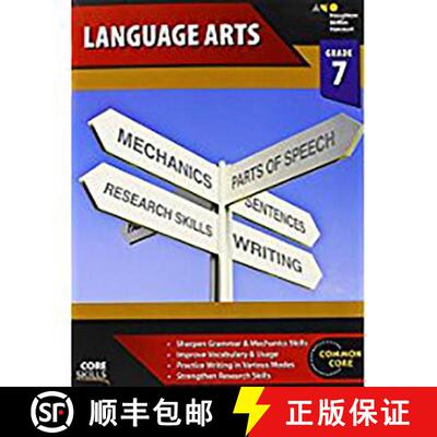 【3-4周达】Steck-Vaughn Core Skills Language Arts: Workbook Grade 7 [9780544267909]