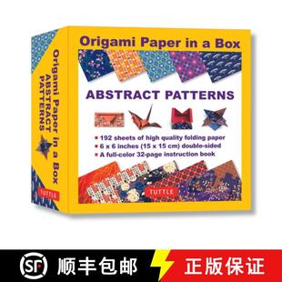 9780804857161 4周达 Paper 192 Ori... Inch Abstract 6x6 Origami Patterns Box Tuttle Sheets