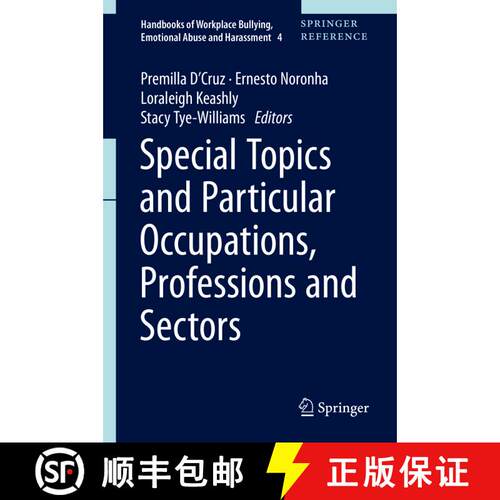 【3-4周达】精装 Special Topics and Particular Occupations, Professions and Sectors (1st ed. 2021) [9789811053078]