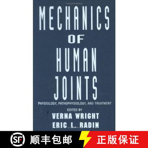 【3-4周达】精装 Mechanics of Human Joints: Physiology: Pathophysiology, and Treatment [9780824787639]