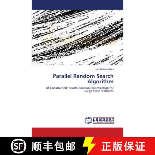 预订 Parallel Random Search Algorithm [9783843317214]