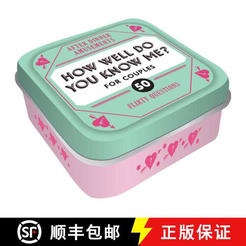 【3-4周达】After Dinner Amusements: How Well Do You Know Me? For Couples : 50 Flirty Questions [9781797235899]