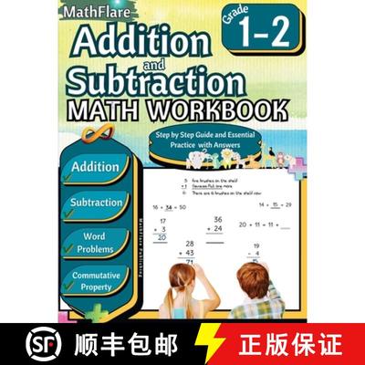 【3-4周达】Addition and Subtraction Math Workbook 1st and 2nd Grade: Word Problems Grade 1-2, Exercis... [9798869371669]