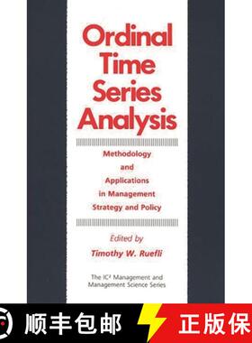 预订 Ordinal Time Series Analysis: Methodology and Applications in Management Strategy and Policy [9780899305714]