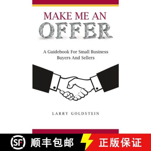 预订 Make Me An Offer: A Guidebook for Small Business Buyers and Sellers [9780578668963]