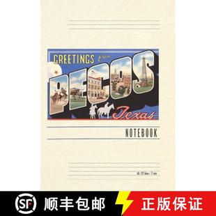 Notebook Greetings 9798385448500 Vintage Texas Lined Pecos 预订 from