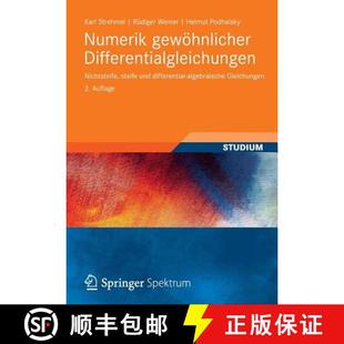 differential 9783834818478 Numerik Nichtsteife steife Differentialgleichungen 4周达 gewöhnlicher algeb... und