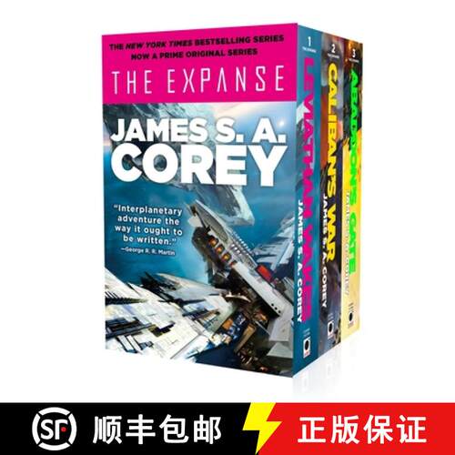 【3-4周达】The Expanse Boxed Set: Leviathan Wakes, Caliban's War and Abaddon's Gate [9780316311298]