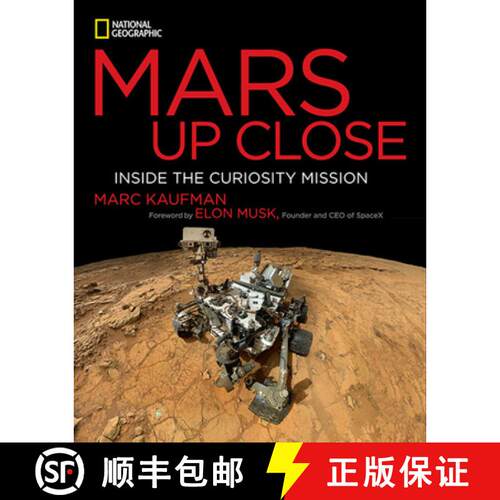 【3-4周达】精装 Mars Up Close: Inside the Curiosity Mission [9781426212789]